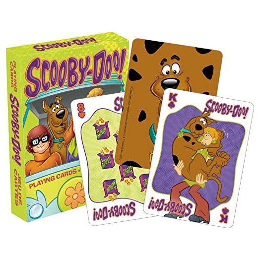 AQUARIUS Scooby Doo Playing Cards, Scooby Doo Themed Deck of Cards for Your Favorite Card Games