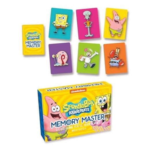 AQUARIUS - SpongeBob SquarePants Memory Master Card Game