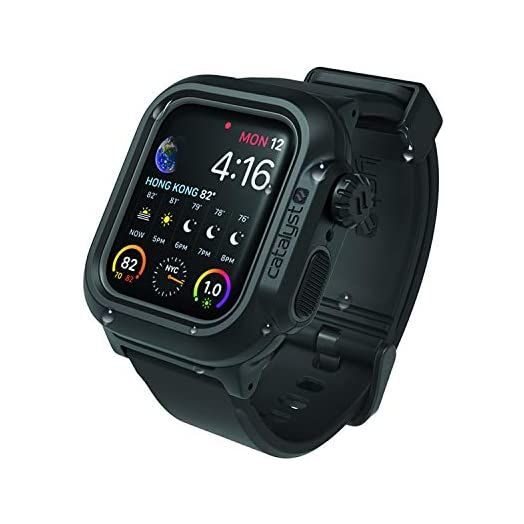 Catalyst Waterproof Case for Apple Watch 40mm Series 5 and 4, Hypoallergenic, Quick Release, Breathable, Waterproof 330ft, Military Grade -Accessories for Apple Watch 40mm