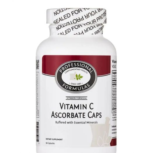 Professional Formulas Buffered Vitamin C Ascorbate - 90 Capsules