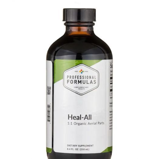 Professional Formulas Heal-All (1:1 Organic Aerial Parts) - 8.4 fl. oz (250 ml)
