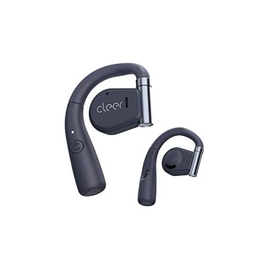 Cleer Audio ARC Open-Ear True Wireless Headphones with Touch Controls, Long-Lasting Battery Life, Touch Control, and Powerful Audio for Music, Podcasts, and More (Blue)
