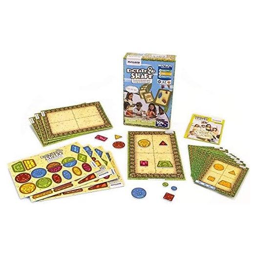 Miniland Dictate & Shape Game