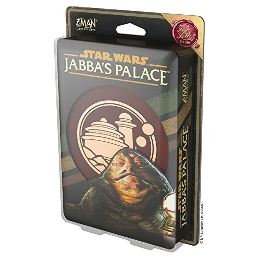 Z-Man Games Jabba's Palace A Love Letter Game, Star Wars Strategy Card Game, A Fun Game of Risk and Deduction
