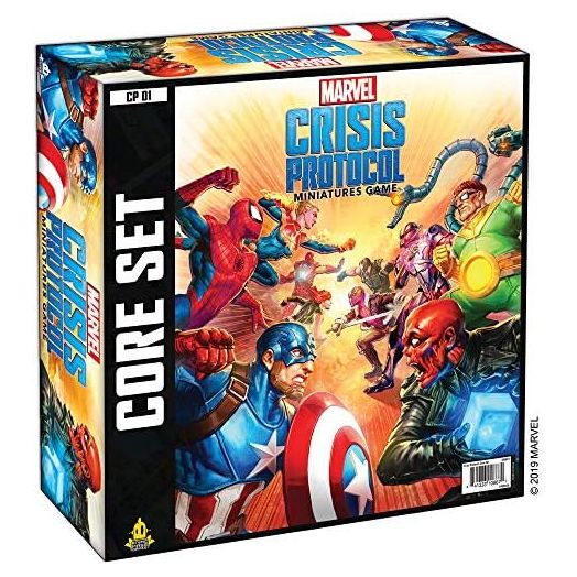 Marvel Crisis Protocol Core Set | Miniatures Battle Game | Strategy Game for Adults and Teens | Ages 14+ | 2 Players | Average Playtime 90 Minutes | Made by Atomic Mass Games