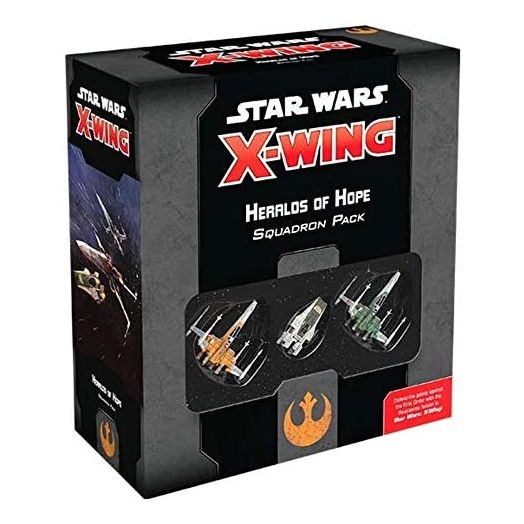 Fantasy Flight Games Star Wars X-Wing 2nd Edition Miniatures Game Heralds of Hope EXPANSION PACK, Strategy Game
