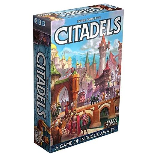 Z-Man Games Citadels Revised Edition Card Game, Strategy Game, Drafting Game