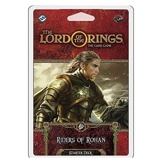The Lord of the Rings The Card Game Riders of Rohan STARTER DECK - Cooperative Adventure Game, Strategy Game, Ages 14+, 1-4 Players, 30-120 Min Playtime, Made by Fantasy Flight Games
