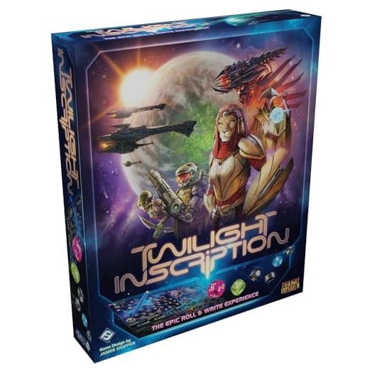 Twilight Inscription Board Game | Sci-Fi Strategy | Twilight Imperium Adventure for Adults and Teens | Ages 14+ | 1-8 Players | Average Playtime 90-120 Minutes | Made by Fantasy Flight Games