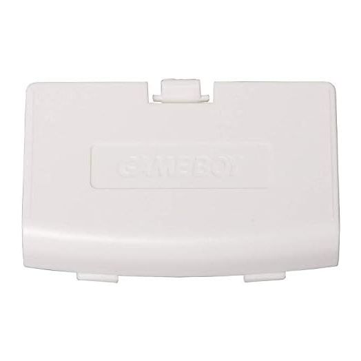 for Game Boy Advance GBA Replace The Battery Cover Back Door Lid of The Back Cover (White)