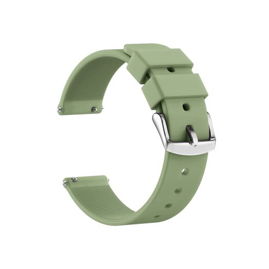SANDEIN Watch Bands - Silicone Quick Release Soft Rubber Replacement Watch Strap for Men and Women, Fits Watch Lugs of 18mm, 20mm and 22mm (choose the proper size)