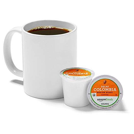 AmazonFresh 80 Ct. K-Cups, Decaf Colombia Medium Roast, Keurig K-Cup Brewer Compatible