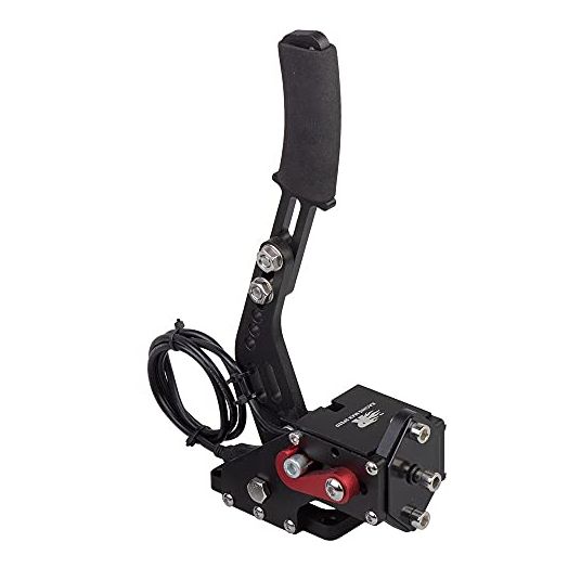 CNRAQR PC Racing Game USB Handbrake for 16Bit SIM for Racing Games, Compatible with Logitech G27 G29 G920 G923 T500 T300 Simulate Linear Handbrake(Only PC System…