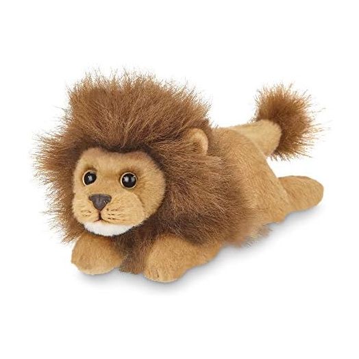 Bearington Lil' Prince Small Plush Stuffed Animal Lion, 9 inches