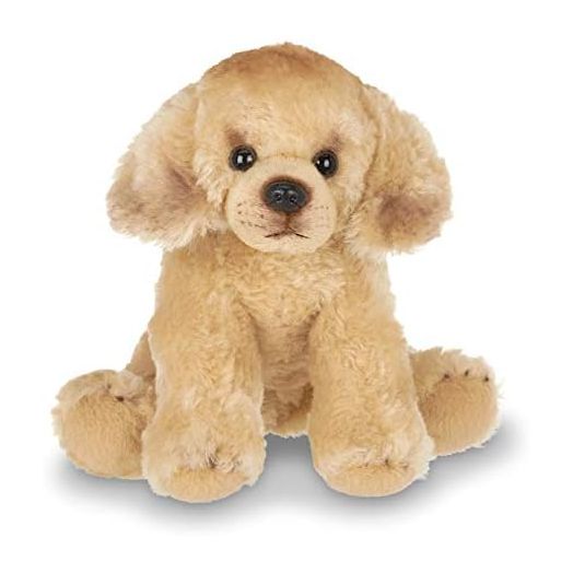 Bearington Lil' Goldie The Golden Retriever Stuffed Animal, 6.5 Inch Stuffed Dog