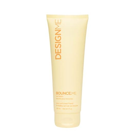 DESIGNME BOUNCE.ME Hair Curling Cream, Curl Enhancer with Argan Oil, Hair Curling Balm Sulfate-free, 8.5 fl oz