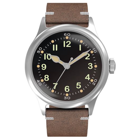 A-11 Service Watch, Mens Automatic NH-35 Movement Self-Winding Mechanical Wrist Watch | Assembled in The USA | Military Watch