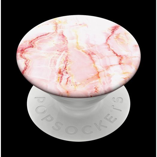 Popsockets Grip with Swappable Top for Cell Phones, PopGrip Rose Marble
