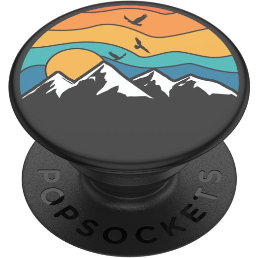 Popsockets Grip with Swappable Top for Cell Phones, PopGrip Mountain High