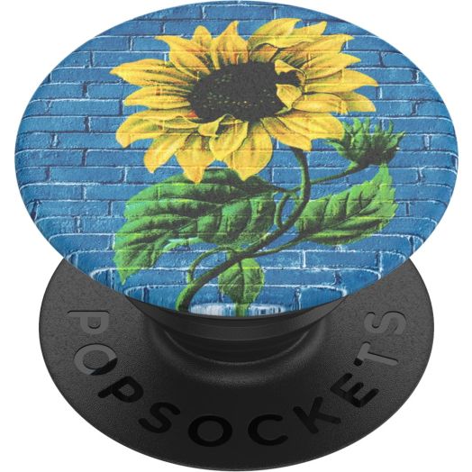 Popsockets Grip with Swappable Top for Cell Phones, PopGrip Sunflower Boulevard