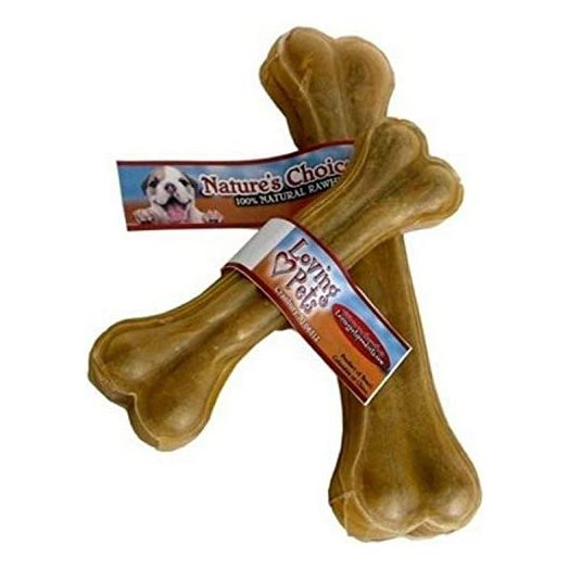 Loving Pets, Corp. Rawhide Compressed Bone 8.5in