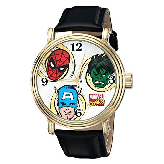 Marvel Adult Vintage Analog Quartz Watch