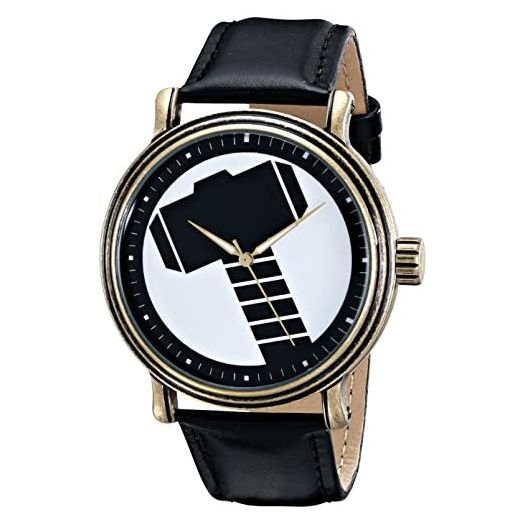 Marvel Men's W001773 The Avengers Thor Analog-Quartz Black Watch