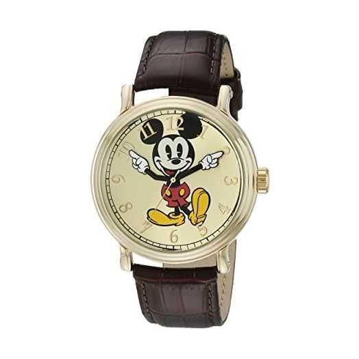 Disney Mickey Mouse Adult Vintage Articulating Hands Analog Quartz Watch