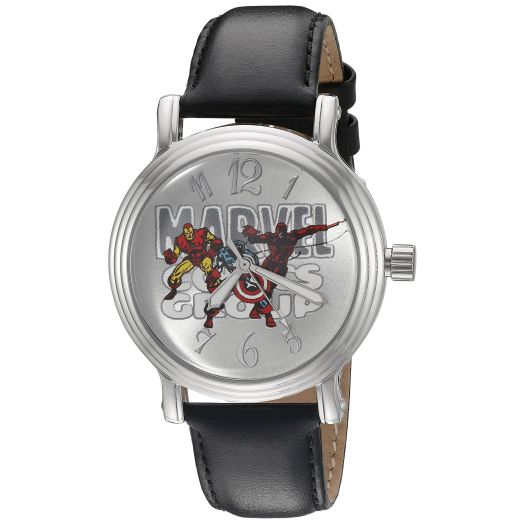 Marvel Adult Vintage Analog Quartz Watch