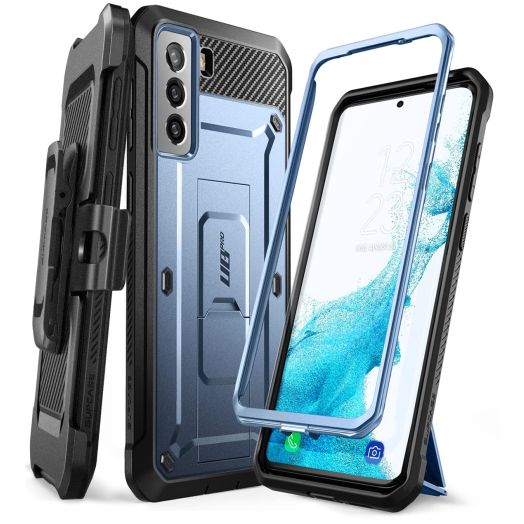 SUPCASE for Galaxy S22 Plus Case with Stand (Unicorn Beetle Pro), [Built-in Belt-Clip] Heavy Duty Full-Body Dual Layer Rugged Kickstand Shockproof Protective Phone Case for Samsung S22 Plus, Tilt