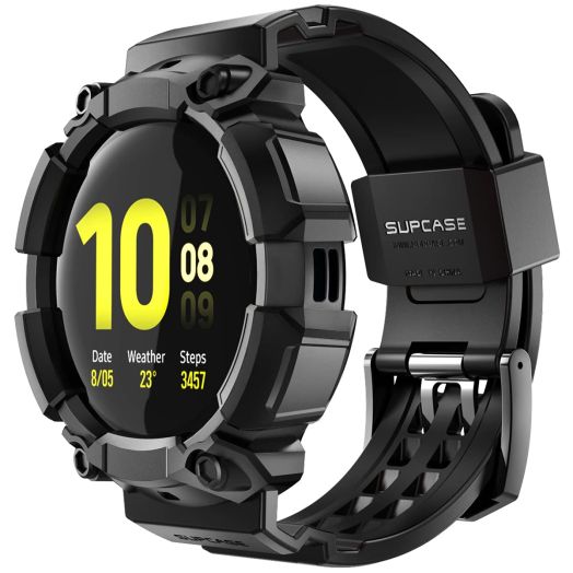 SUPCASE [Unicorn Beetle Pro Series Case for Galaxy Watch Active 2/Galaxy Watch Active [40mm], Rugged Protective Case with Strap Bands for Galaxy Watch Active/Active 2 [40mm] 2019 Release
