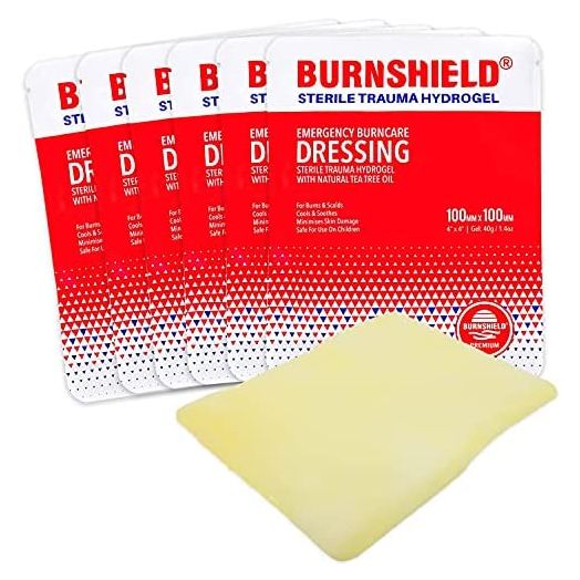 Burnshield 4" X 4" Burn Dressing, Sterile - 6 Count