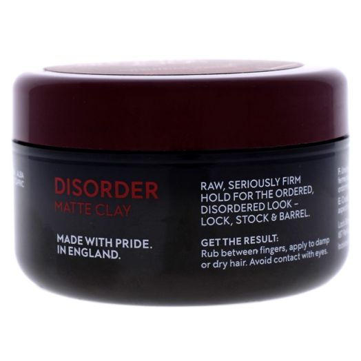 Disorder Ultra Matte Clay by Lock Stock Barrel for Unisex - 3.53 oz Clay