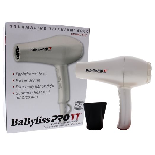 Babylisspro-TT Tourmaline Titanium 5000 Hair Dryer