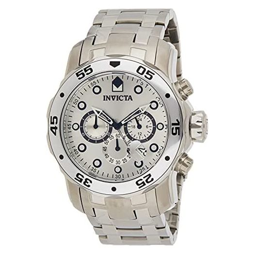 Invicta Men's 0071 Pro Diver Collection Chronograph Stainless Steel Watch