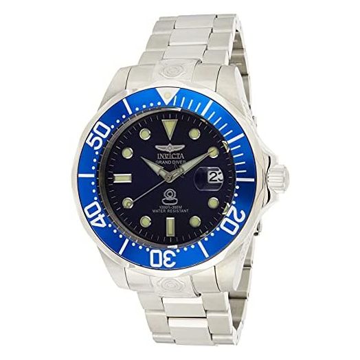 Invicta Men's INVICTA-3045 Pro-Diver Collection Grand Diver Stainless Steel Automatic Watch with Link Bracelet