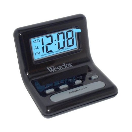 Westclox 47538 Lcd Digital Bedside Alarm Clock