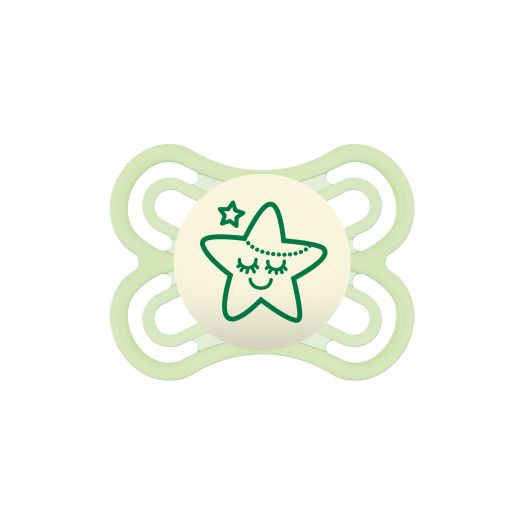 MAM Perfect Night Pacifier, 0-6 Months, Unisex, 1 Pack
