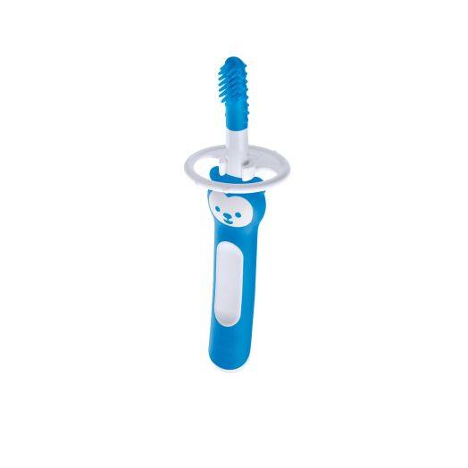 MAM Massaging Brush Toothbrush, 3+ Months, Boy, 1 Pack