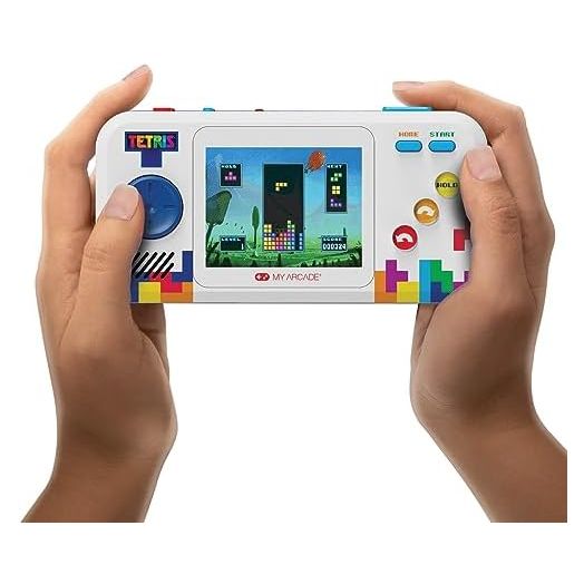 My Arcade Tetris Pocket Player Pro: Portable Game System, 2.75" Full Color Display