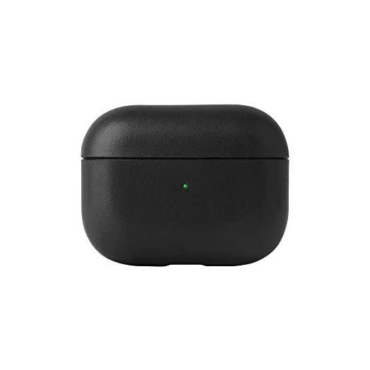 Native Union Leather Case for AirPods Pro – Handcrafted Fully-Wrapped Genuine Italian Leather case – Support Wireless Chargers - Compatible with AirPods Pro (Black)