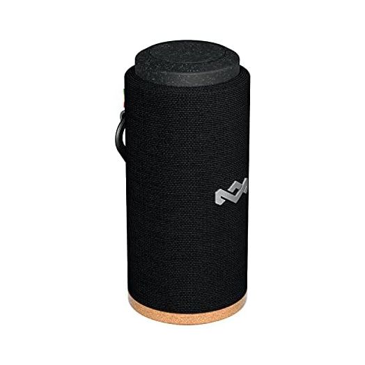 House of Marley No Bounds Sport: Waterproof Speaker with Wireless Bluetooth Connectivity, 12 Hours of Indoor/Outdoor Playtime, and Sustainable Materials, Black