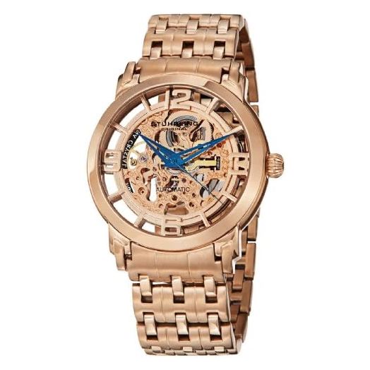 Stuhrling Original Men's 165A2.334414 Winchester Reserve Automatic Rosetone Watch
