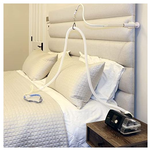 Best in Rest - CPAP Hose Lift and Hose Support! No Assembly Required! Flexible to fit into Any Space!