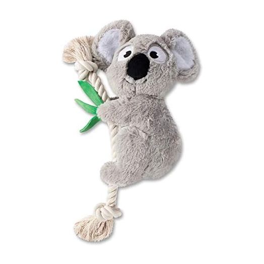 Fringe Studio Squeaker Pet Toy, Koala Bear (289652), Gray X-Large
