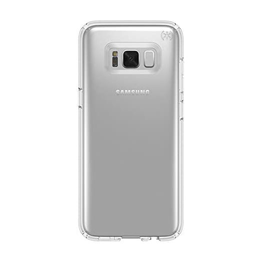 Speck Products Presidio Clear Cell Phone Case for Samsung Galaxy S8 Plus ONLY - Clear/Clear