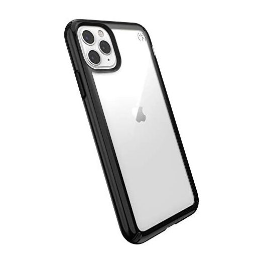 Speck Presidio Show iPhone 11 Pro Max Case, Clear/Black