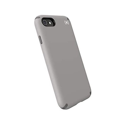 Speck Products Presidio2 PRO Case, Compatible with iPhone SE (2020)/iPhone 8/iPhone 7, Cathedral Grey/Graphite Grey/White (136209-9120)
