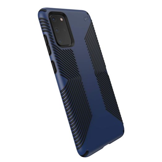 Speck Products Presidio Grip Samsung Galaxy S20+ Case, Coastal Blue/Black