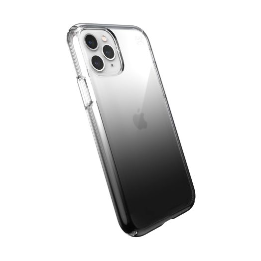 Speck Products Presidio Perfect-Clear Ombre iPhone 11 PRO Case, Clear/Shadow Fade (136449-9124)